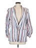 Laundry by Shelli Segal Stripes White Blazer Size M - photo 1