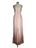 Dessy Collection 100% Polyester Tan Cocktail Dress Size 8 - photo 2