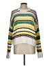Desigual Stripes Yellow Pullover Sweater Size L - photo 1