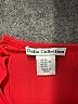 Dalia Collection 100% Polyester Red Long Sleeve Top Size XS - photo 7