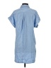 Assorted Brands Stripes Blue Casual Dress Size S - photo 2