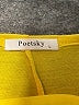 Poetsky Yellow Short Sleeve Top Size L - photo 7