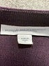 Purejill Tweed Solid Stripes Marled Purple Pullover Sweater Size M - photo 4