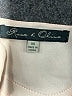 Rose + Olive 100% Polyester Ivory Sleeveless Blouse Size XS - photo 7