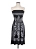 Venus 100% Polyester Graphic Black Cocktail Dress Size XS - photo 1