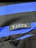 K-DEER Stripes Blue Leggings Size XS (estimated) - photo 7