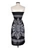 Venus 100% Polyester Graphic Black Cocktail Dress Size XS - photo 2