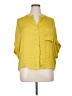 Industry 100% Polyester Yellow 3/4 Sleeve Blouse Size XL - photo 1