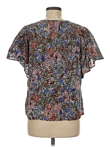 C&C California Short Sleeve Blouse (view 2)