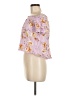 Rewind Floral Pink Short Sleeve Blouse Size M - photo 5