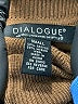Dialogue Brown Turtleneck Sweater Size S - photo 7