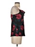 Paige 100% Polyester Black Sleeveless Top Size S - photo 4