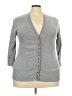 Unbranded Gray Cardigan Size 3X - photo 1