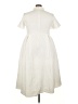 Unbranded 100% Polyester Solid Ivory Casual Dress Size 3X - photo 2