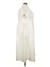 Unbranded 100% Polyester Solid Ivory Casual Dress Size 3X - photo 4