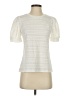CeCe Ivory Short Sleeve Turtleneck Size XS - photo 1