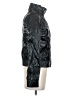Unbranded 100% Polyester Metallic Black Jacket Size S - photo 4
