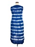 Design History Tie-dye Blue Casual Dress Size XXL - photo 2