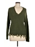 No Boundaries 100% Acrylic Green Pullover Sweater Size M - photo 1