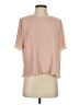 Chelsea28 100% Polyester Pink Short Sleeve Blouse Size S - photo 1