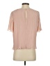 Chelsea28 100% Polyester Pink Short Sleeve Blouse Size S - photo 2