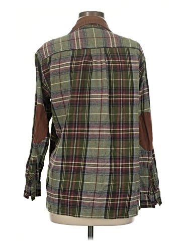 Kathy Ireland Long Sleeve Button-Down Shirt (view 2)