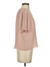 Chelsea28 100% Polyester Pink Short Sleeve Blouse Size S - photo 4