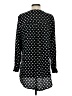 Gianni Bini Polka Dots Black Long Sleeve Blouse Size S - photo 2