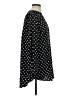 Gianni Bini Polka Dots Black Long Sleeve Blouse Size S - photo 4