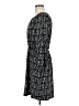 Collective Concepts Print Black Casual Dress Size M - photo 5