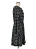 Collective Concepts Print Black Casual Dress Size M - photo 4