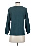 J.Crew Teal 3/4 Sleeve Top Size S - photo 2