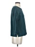 J.Crew Teal 3/4 Sleeve Top Size S - photo 4
