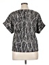 MELLODAY Black Short Sleeve Blouse Size XL - photo 2