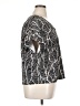 MELLODAY Black Short Sleeve Blouse Size XL - photo 4