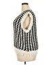 Shein Curve 100% Polyester Houndstooth Ivory Sweater Vest Size 18 Plus (3) - photo 5