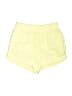 Mable 100% Cotton Solid Yellow Shorts Size S - photo 1