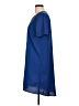 Faded Glory 100% Polyester Solid Blue Casual Dress Size 12 - 14 - photo 5
