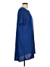 Faded Glory 100% Polyester Solid Blue Casual Dress Size 12 - 14 - photo 4