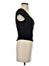 Shein Black Short Sleeve Top Size 4 - photo 4
