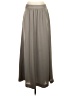 Gap 100% Polyester Solid Gray Formal Skirt Size 2 - photo 1