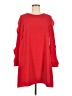 CeCe 100% Polyester Solid Red Casual Dress Size 6 - photo 1