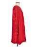 CeCe 100% Polyester Solid Red Casual Dress Size 6 - photo 4