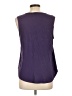 Papermoon 100% Polyester Purple Sleeveless Blouse Size L (petite) - photo 2