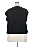 Stylus Black Short Sleeve Top Size XXL - photo 2