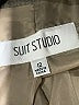 Suit Studio 100% Polyester Brown Blazer Size 12 - photo 6