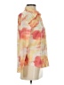 Kourt 100% Polyester Tie-dye Orange Long Sleeve Blouse Size S - photo 4