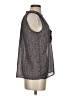 Collective Concepts Gray Sleeveless Blouse Size S - photo 4