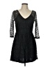 Unbranded 100% Nylon Black Cocktail Dress Size L - photo 1