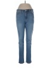 wonderly Solid Blue Jeans Size 10 - photo 1